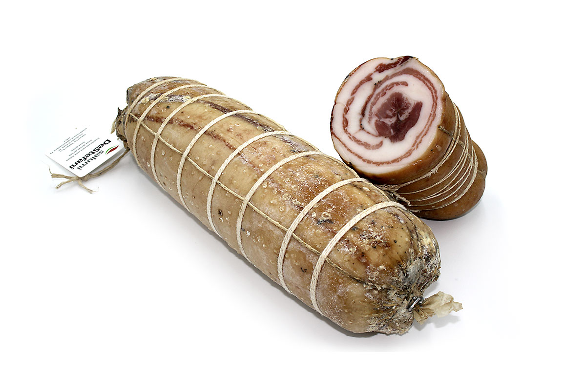 Pancetta arrotolata
