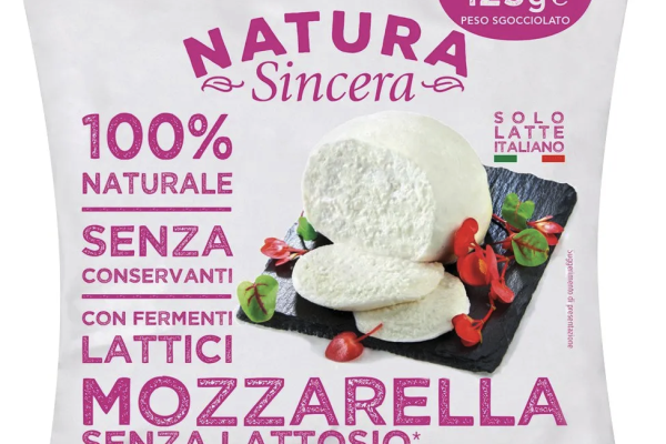 Mozzarella senza lattosio