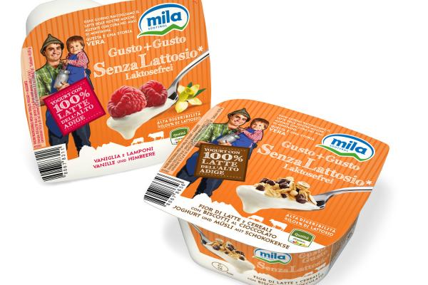 Yogurt gusto + gusto Mila